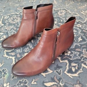 Brown Ecco Ankle Boots